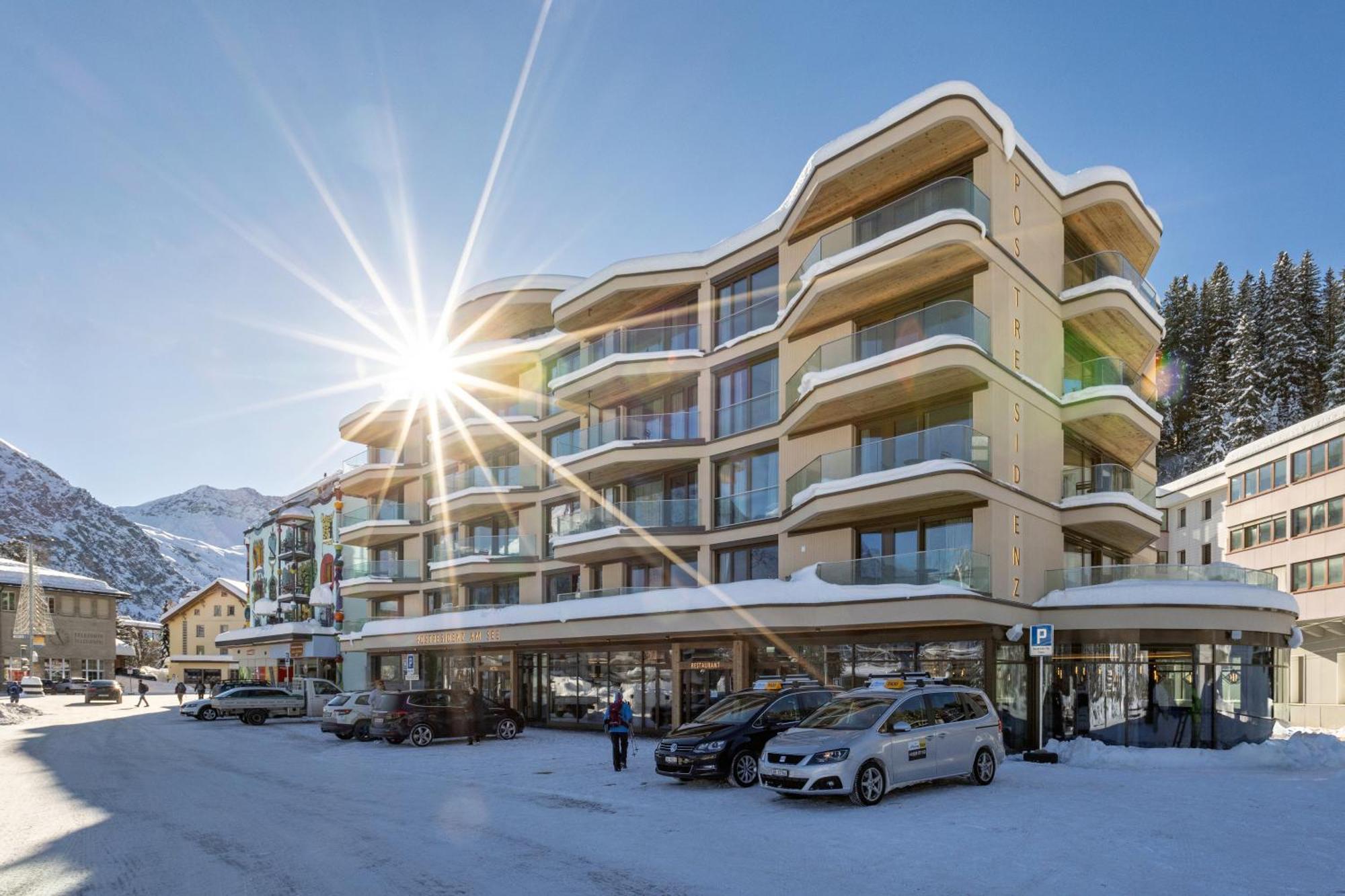 Postresidenz Am See Arosa Exterior foto