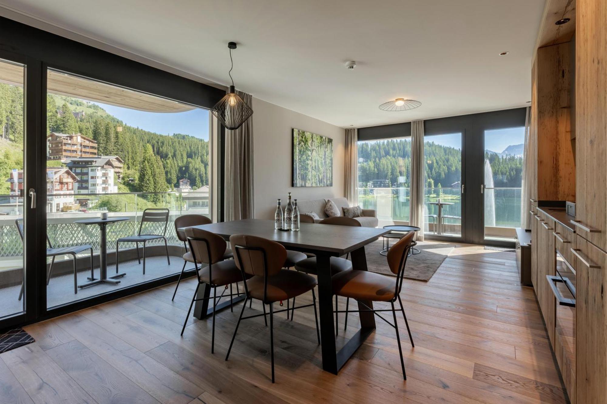 Postresidenz Am See Arosa Exterior foto